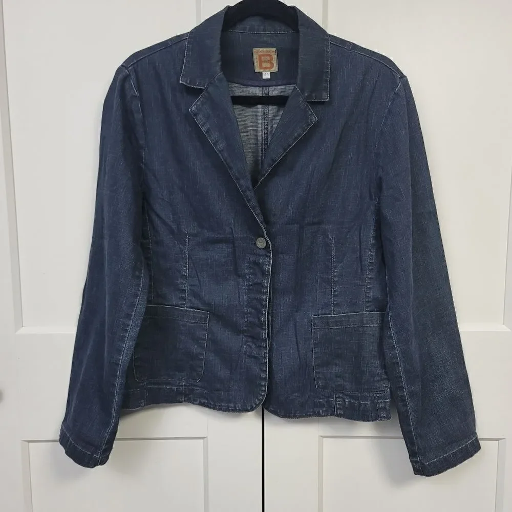 Bensimon collection blazer denim jacket, 44 - Picture 5 of 6